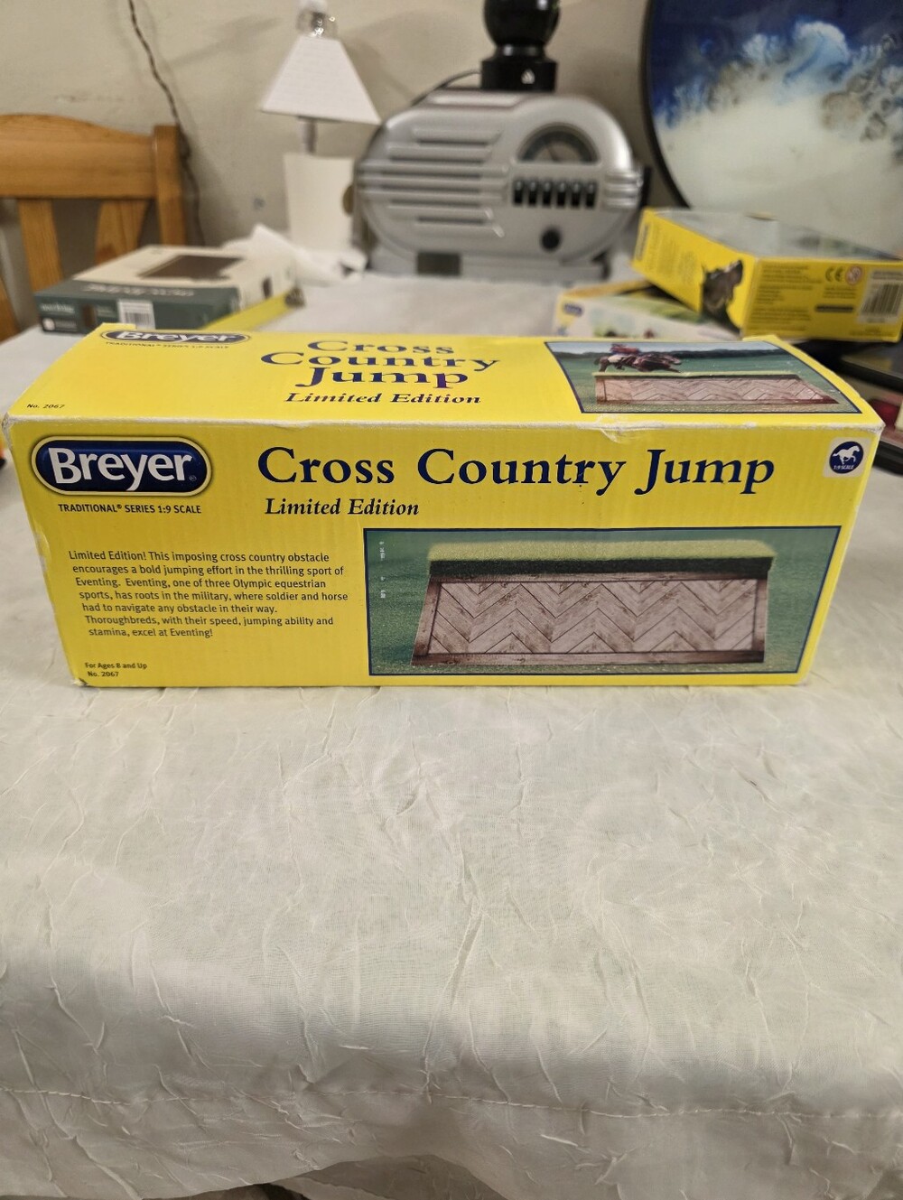 Breyer Cross Country Jump Wood Grass  Horse Accessory Limited Edition